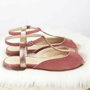 Dessine Moi Un Soulier Charlotte sandale rose thé