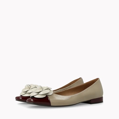 LODI Amena ballerines beige cuir véritable
