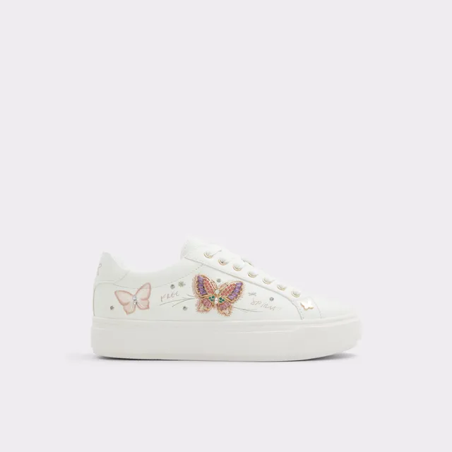 ALDO Gwiri 2.0 baskets papillon blanches