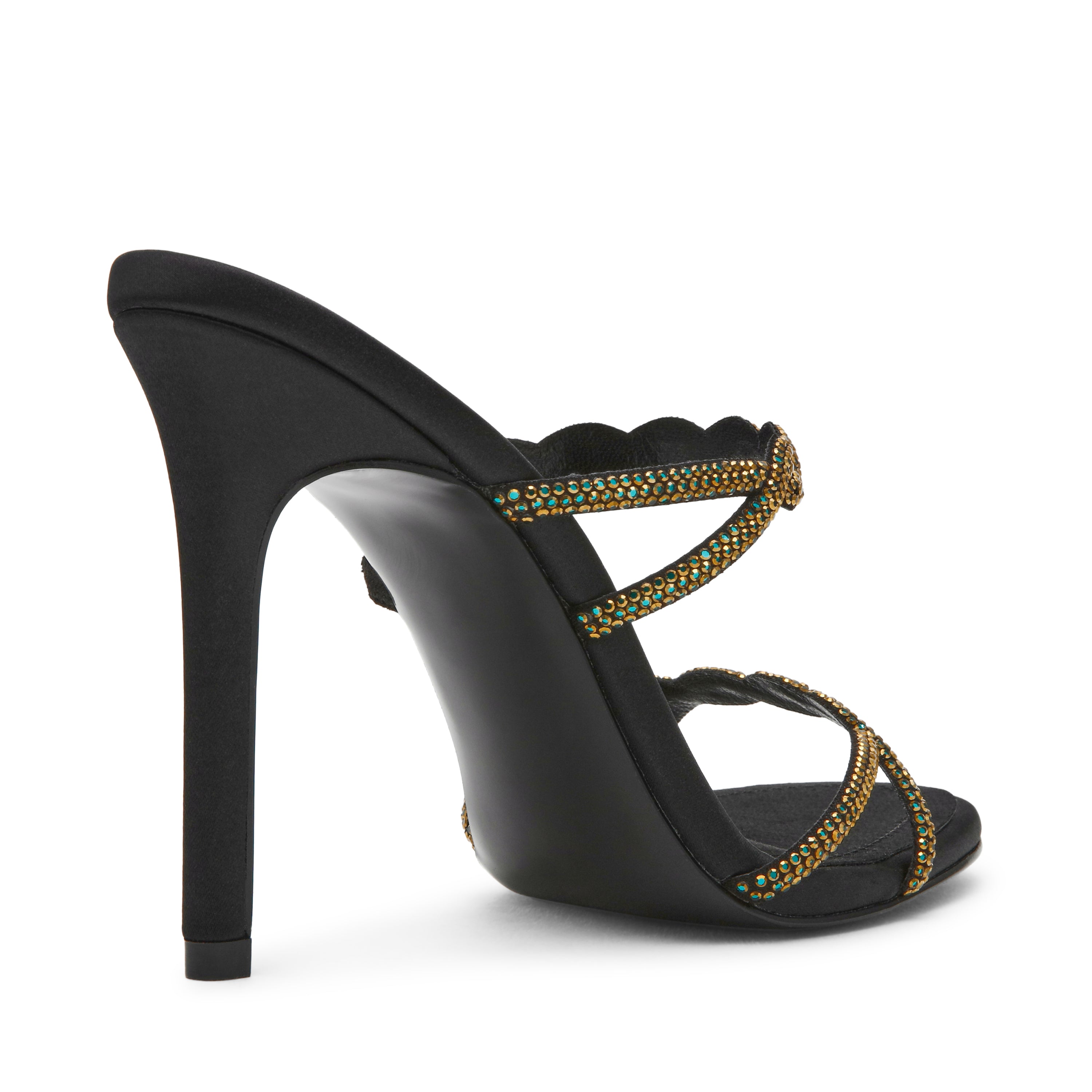 Steve Madden Taren sandale noire talon 10 cm
