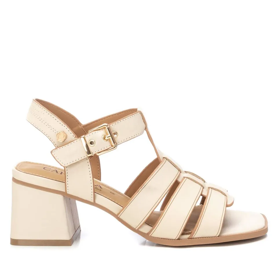 Carmela 16160102 sandales romaines blanc talon 7 cm