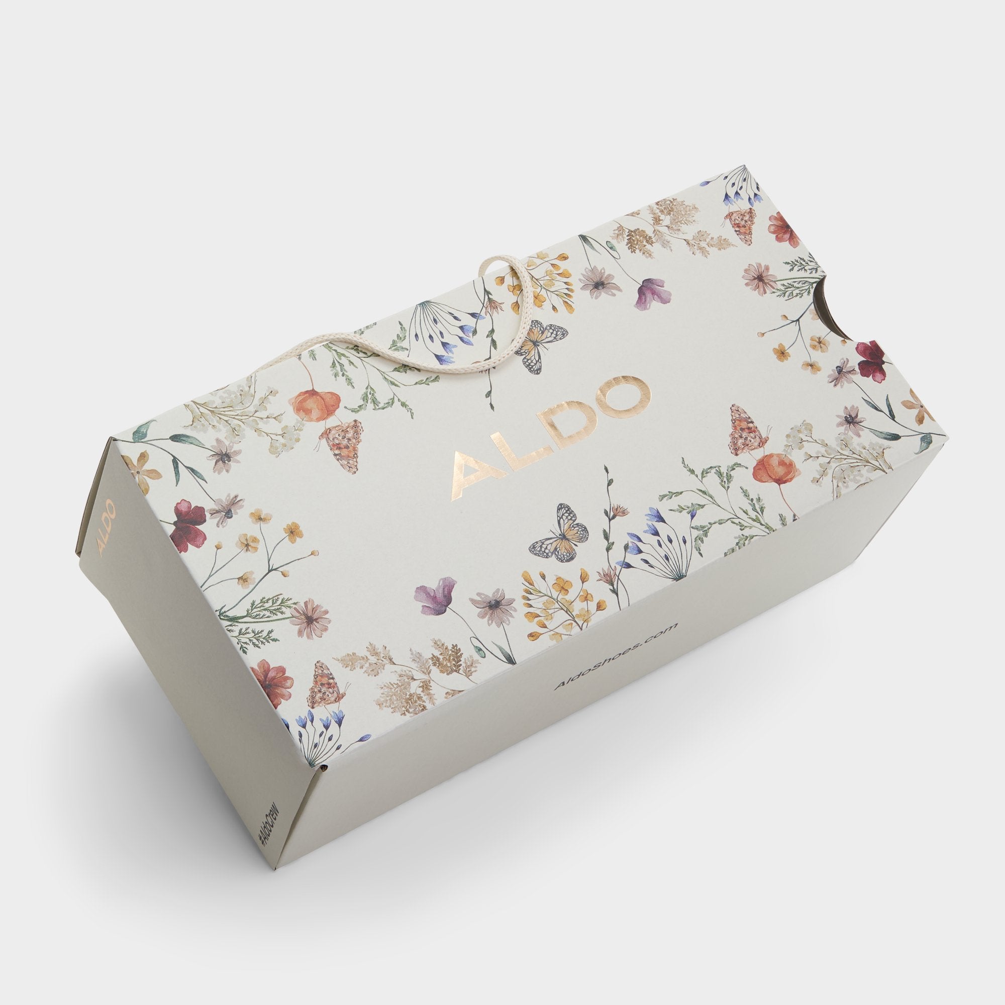 ALDO Chicsneaker baskets suède pastel brodées fleurs