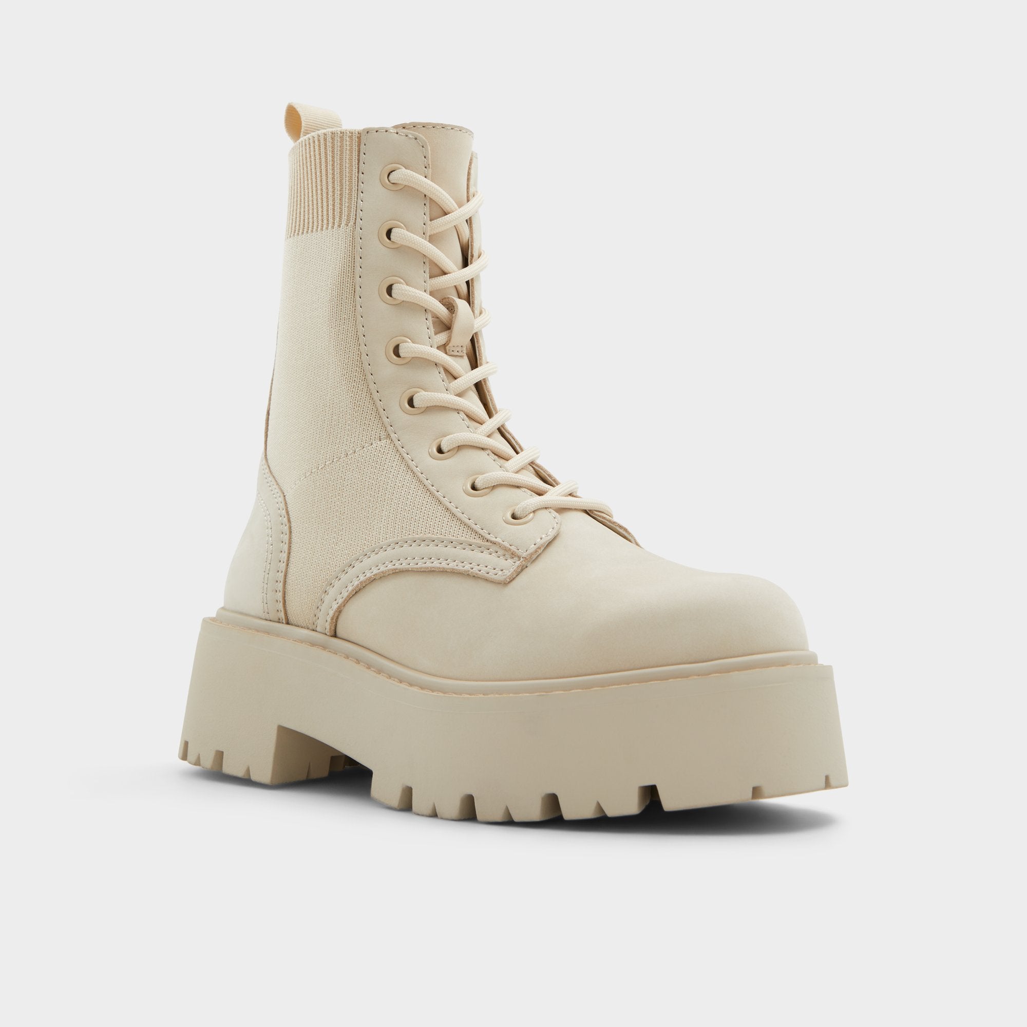 ALDO Talaleryknit bottines combat semelle crantée