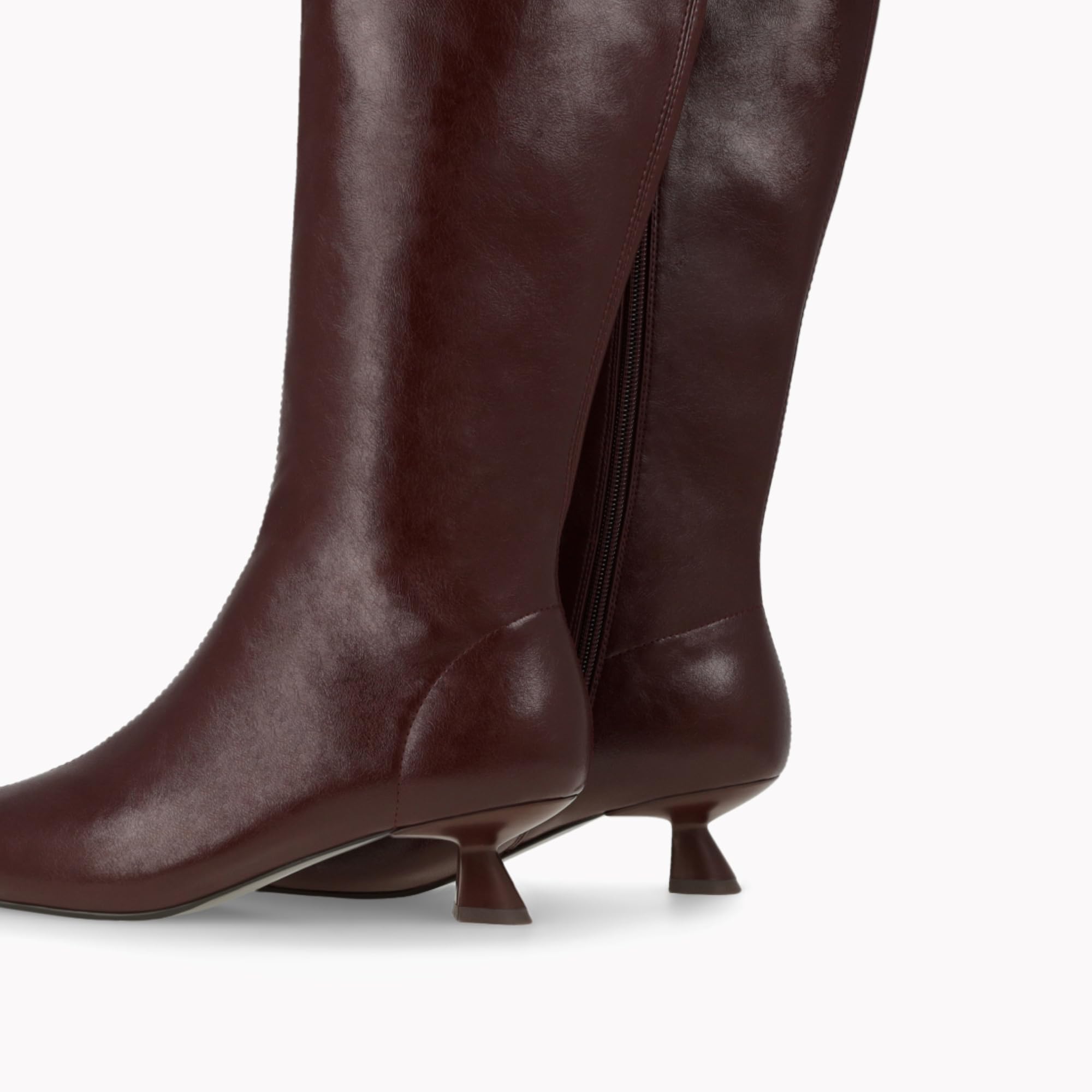 Lodi A-Ritmo bottes bordeaux cuir véritable