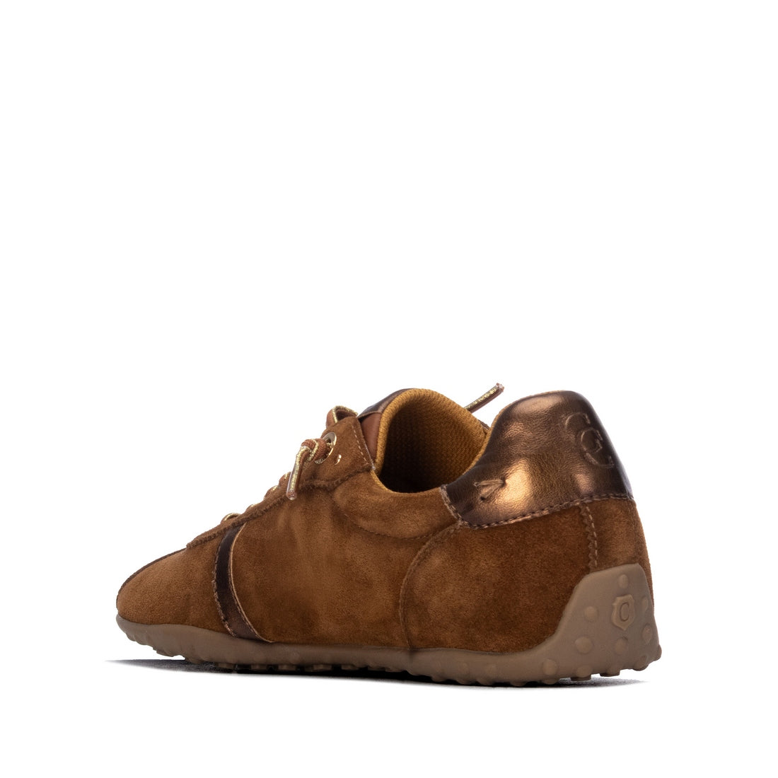 Carmela 16438301 basket femme camel cuir hiver