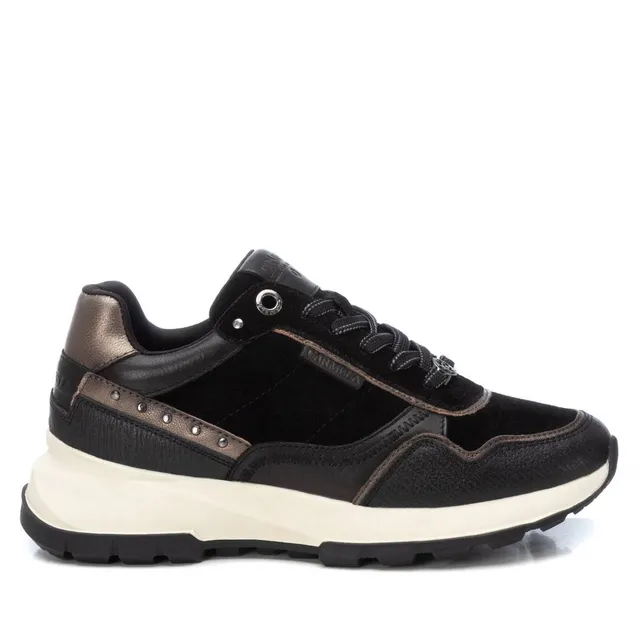 Carmela 16182702 sneakers cuir noir lacets