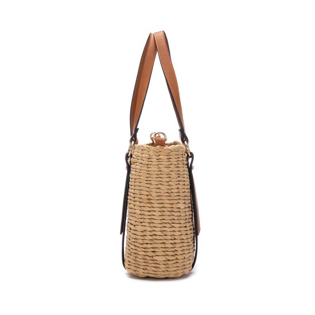 Carmela 18622102 sac raphia taupe bandoulière