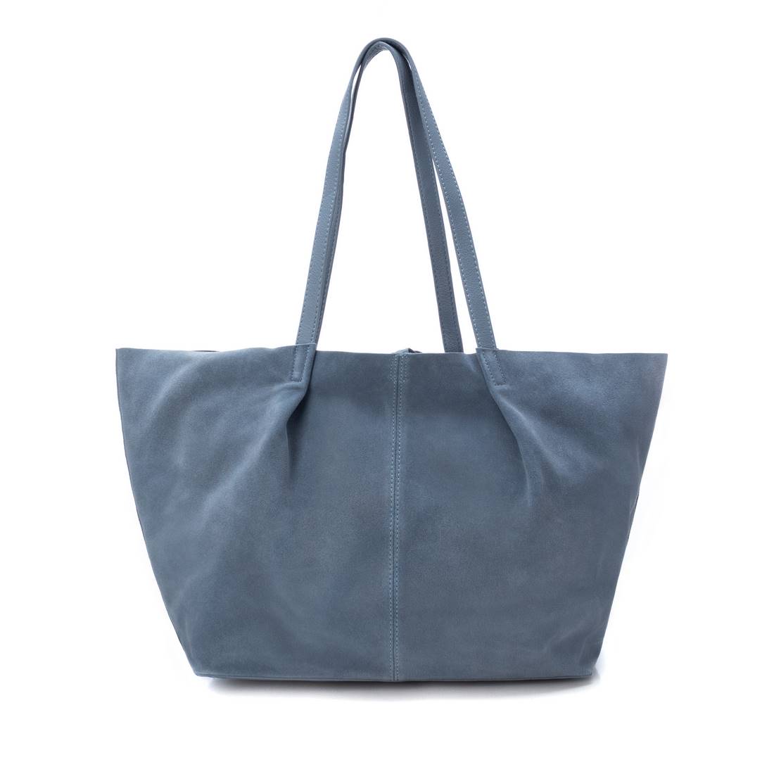 Carmela 18603202 sac épaule cuir bleu 30x53x14