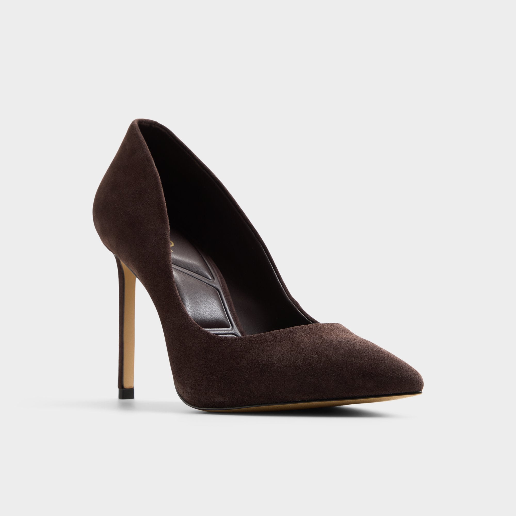 ALDO Stessy 2.0 escarpins daim marron bout pointu