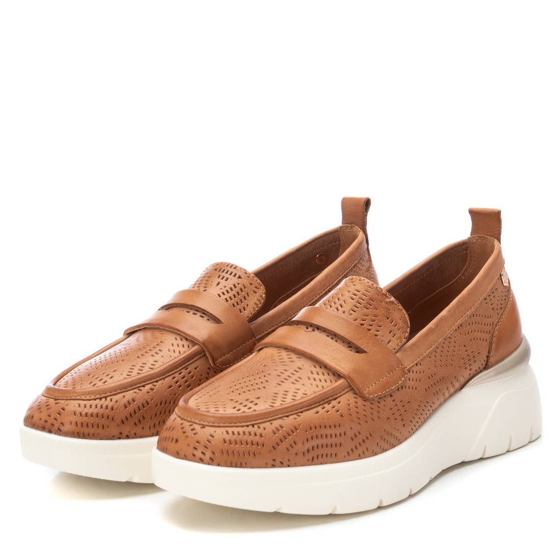 Carmela 16142804 mocassins femme marron cuir sport