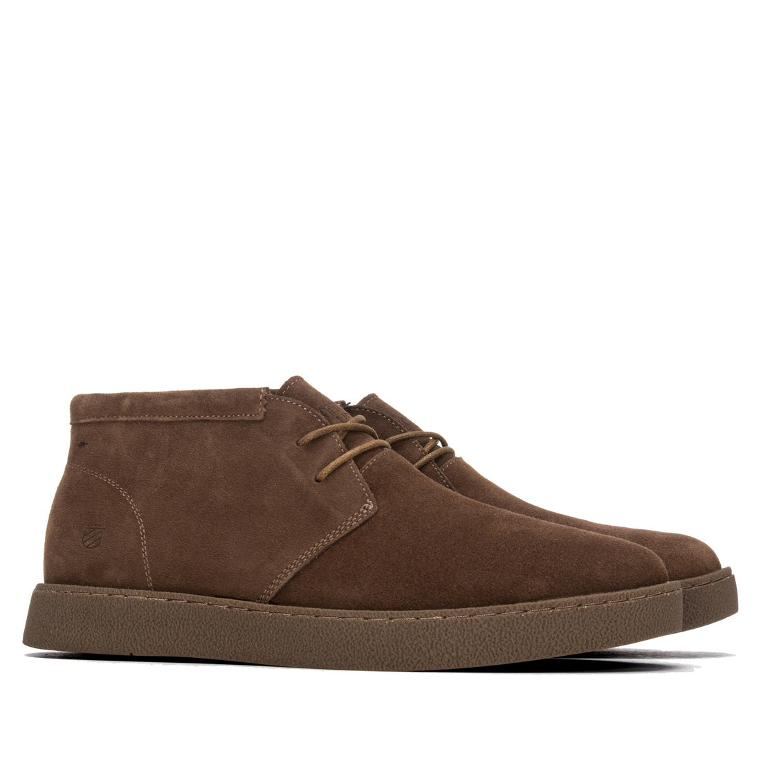 Carmela 16420401 derby cuir taupe talon plat