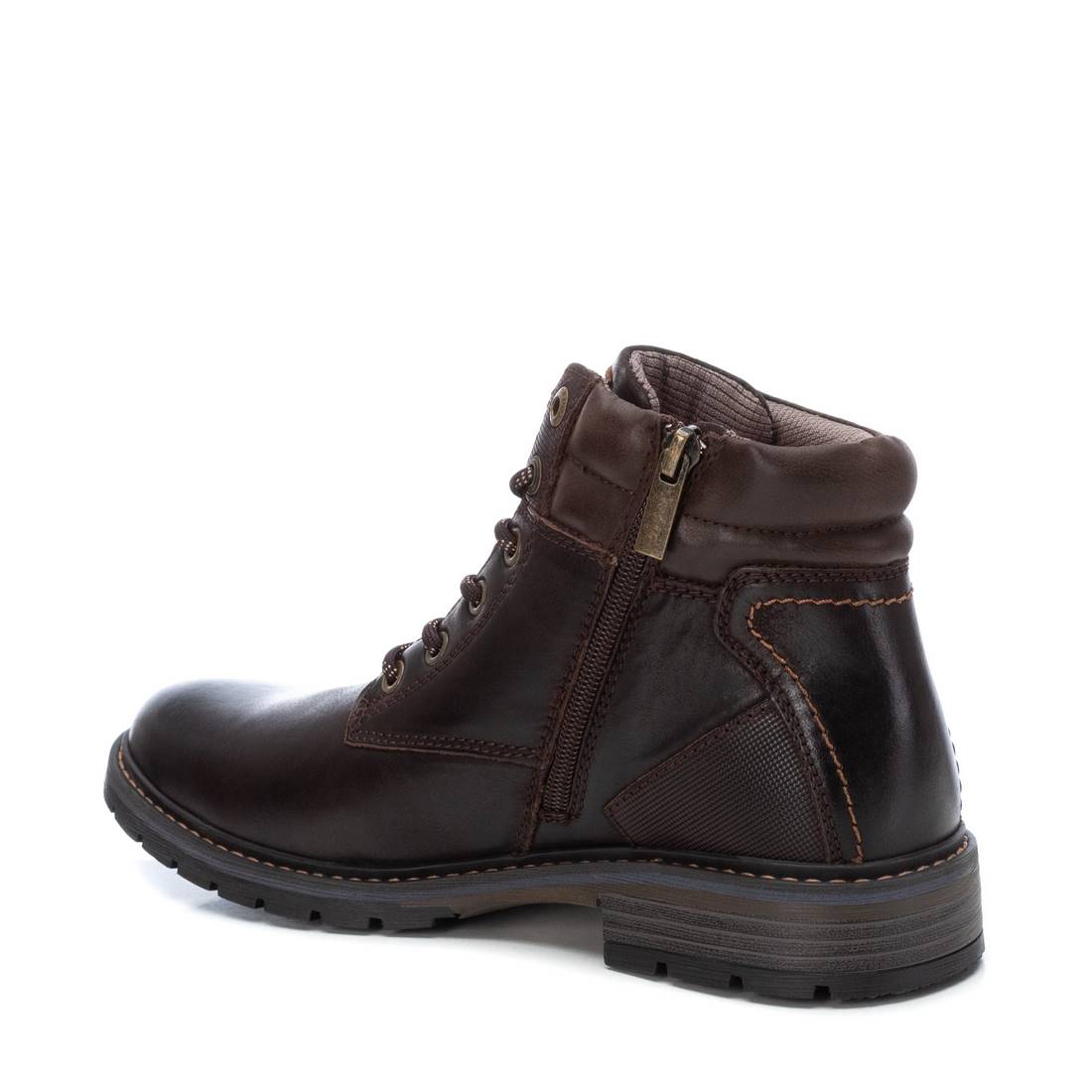 Carmela 16099301 bottines homme marron cuir zip
