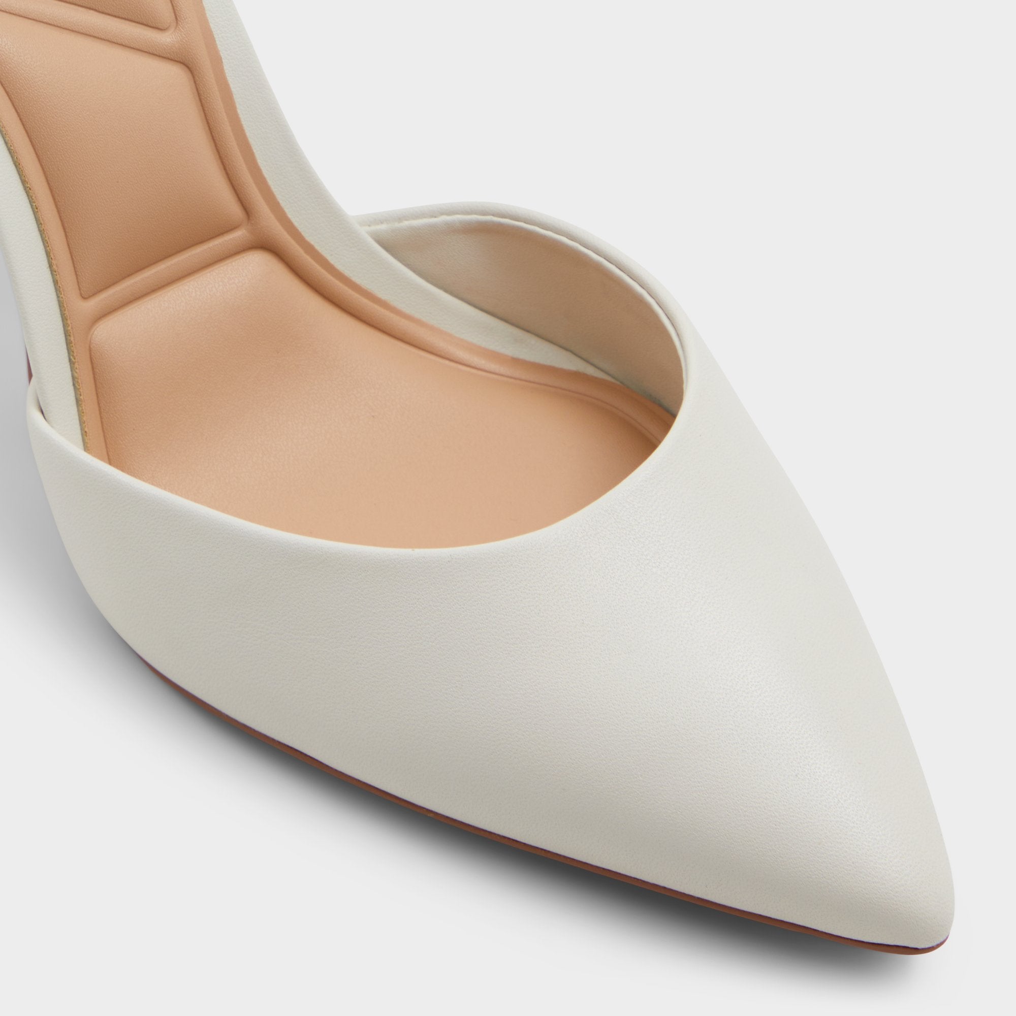 ALDO Faith escarpins blancs talon bloc brides