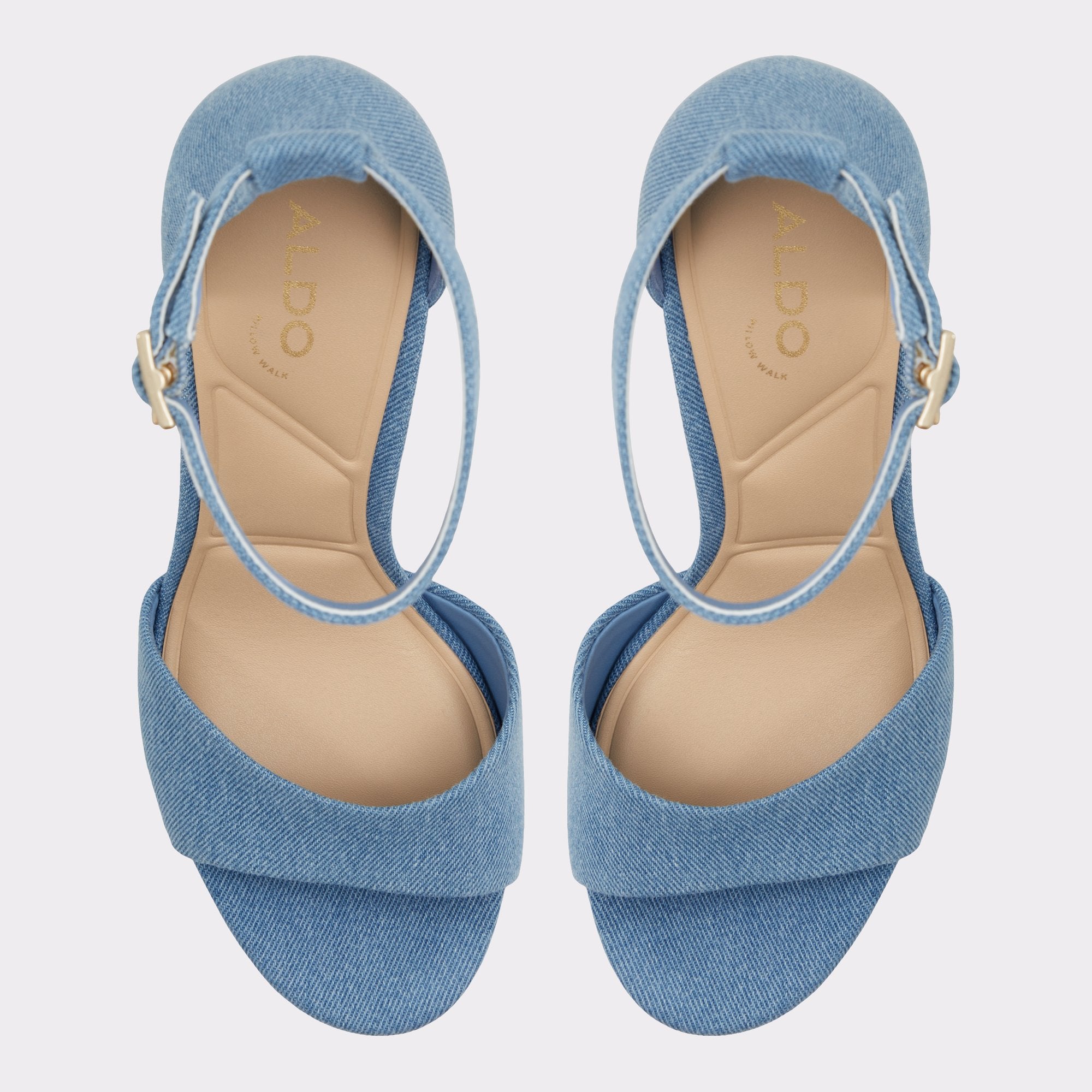 Aldo Enaegyn 2.0 escarpins bleus talon haut