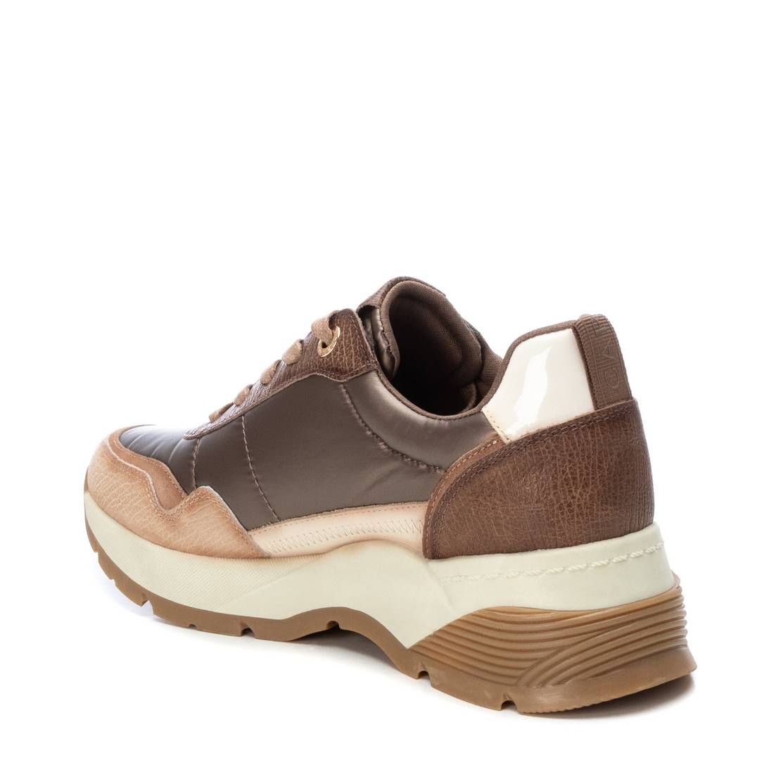 Carmela 16092802 basket cuir marron semelle épaisse