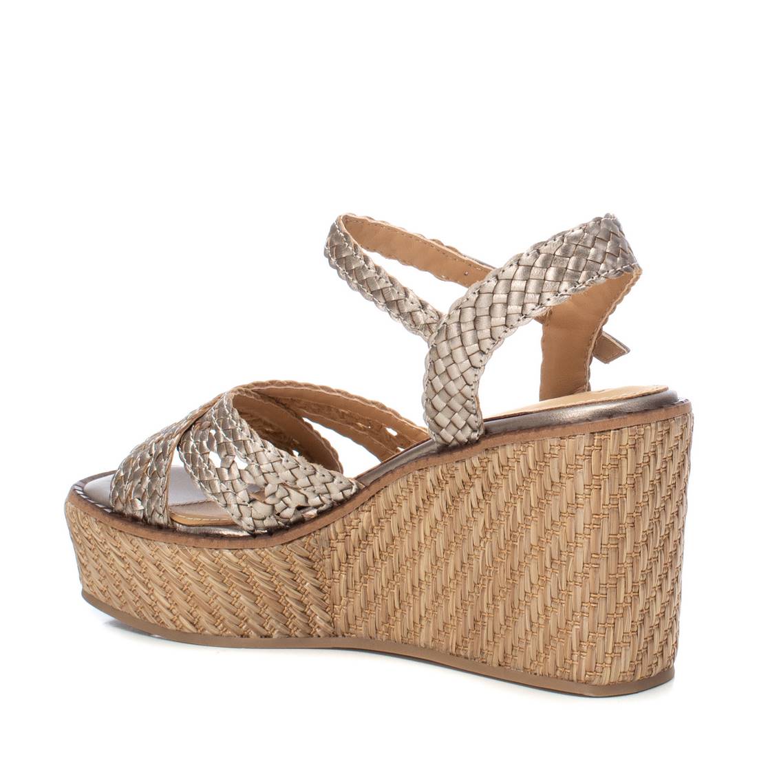 Carmela 16148402 sandales compensées cuir gris