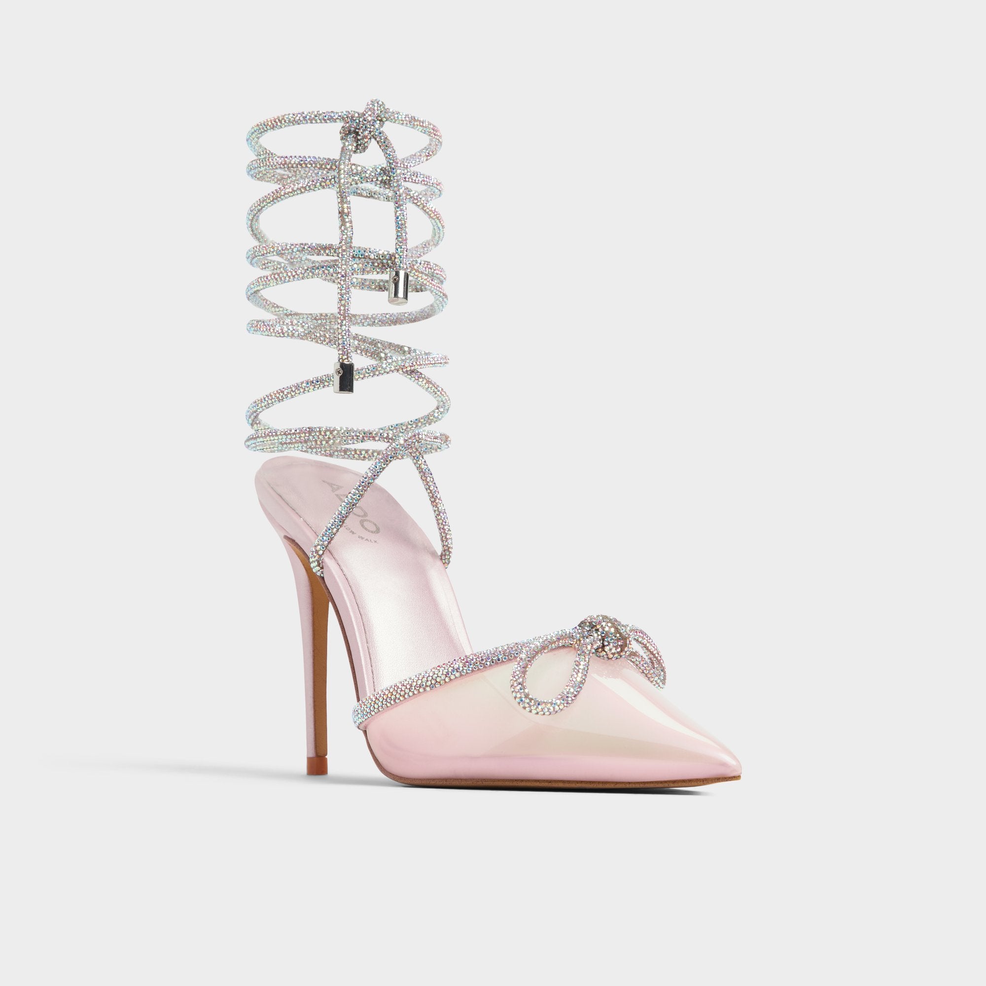 ALDO Halalia escarpins femme rose strass