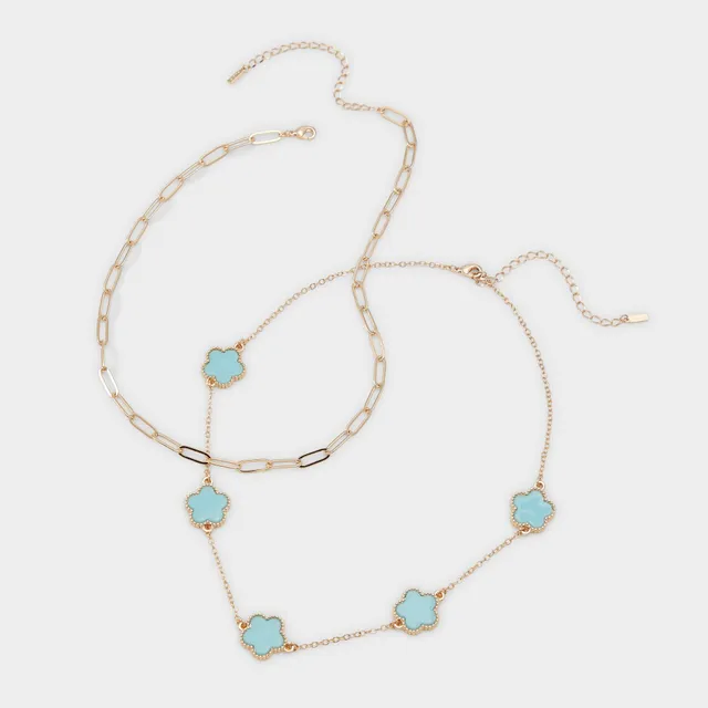 ALDO Feelinblue collier superposé doré