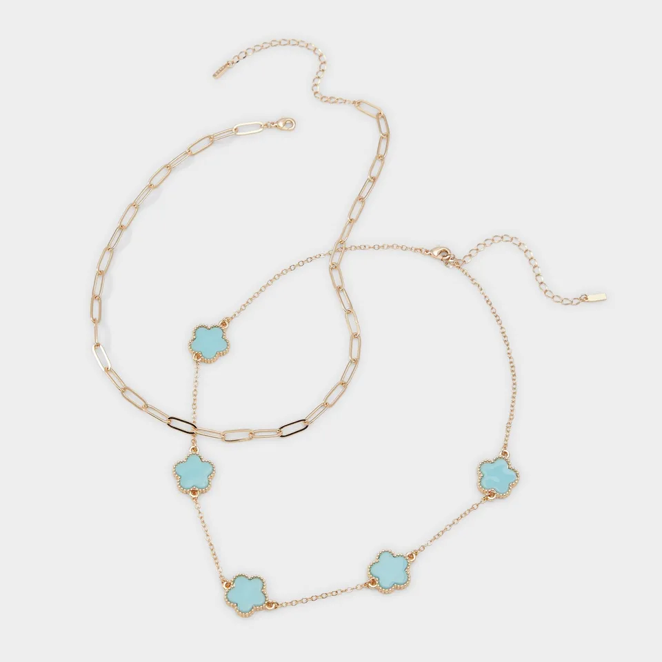 ALDO Feelinblue collier superposé doré