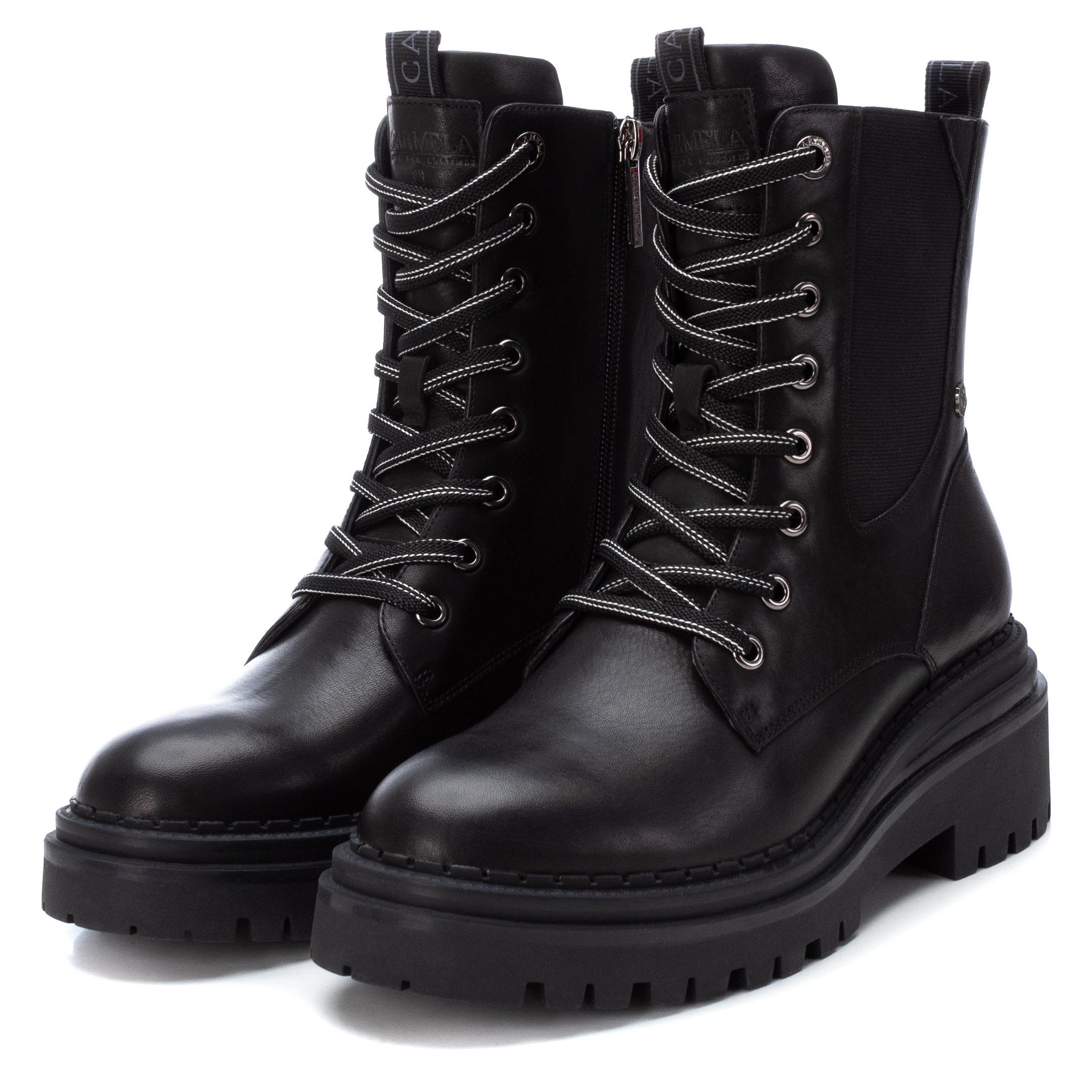 Carmela 160243 16024301 bottine femme noir cuir