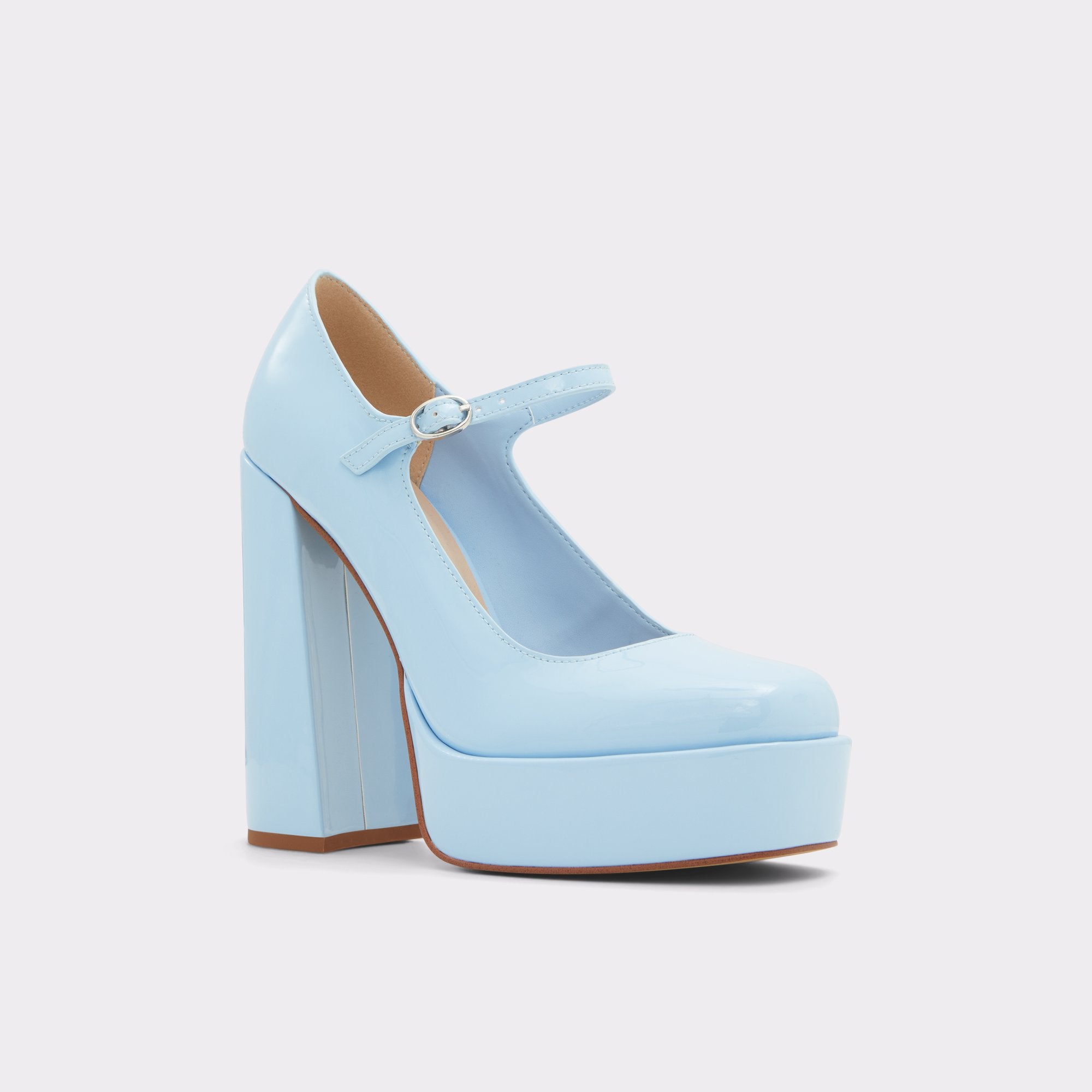 ALDO Anjie sneakers Mary Jane compensées bleues