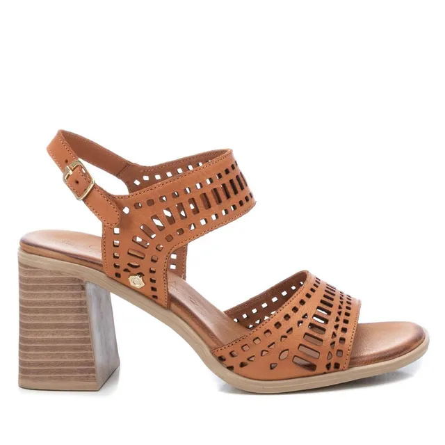 Carmela 16079201 sandale cuir marron talon 8 cm