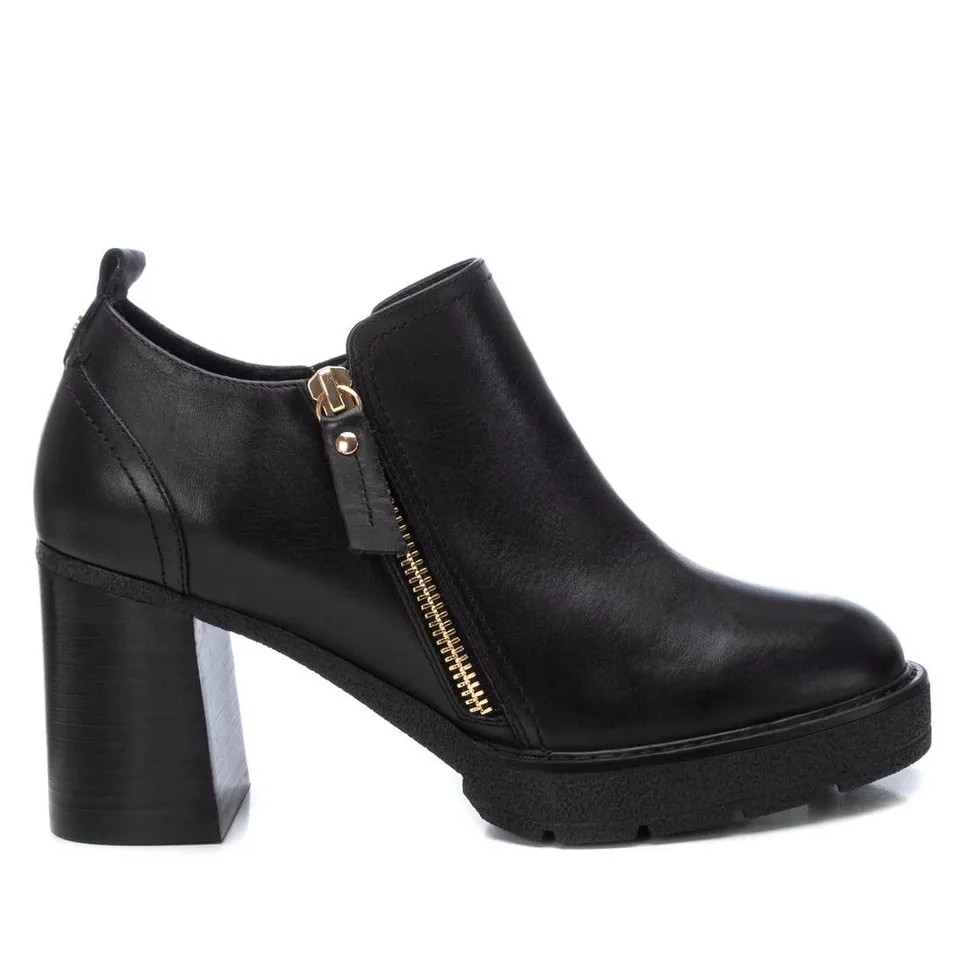 Carmela 16186101 bottines femme noir cuir talon 8cm