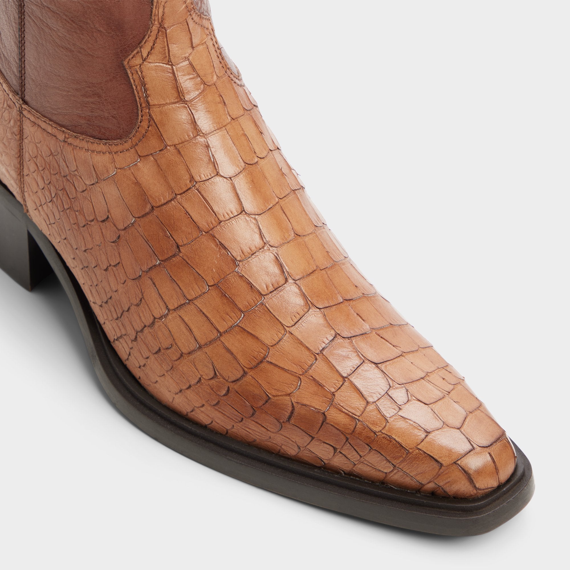 ALDO Bari bottes western homme cognac