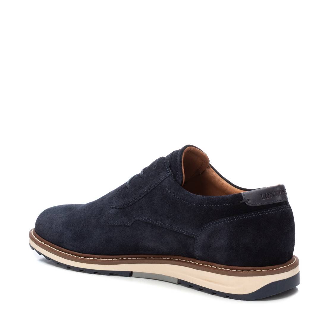 Carmela 16145101 derby cuir bleu homme