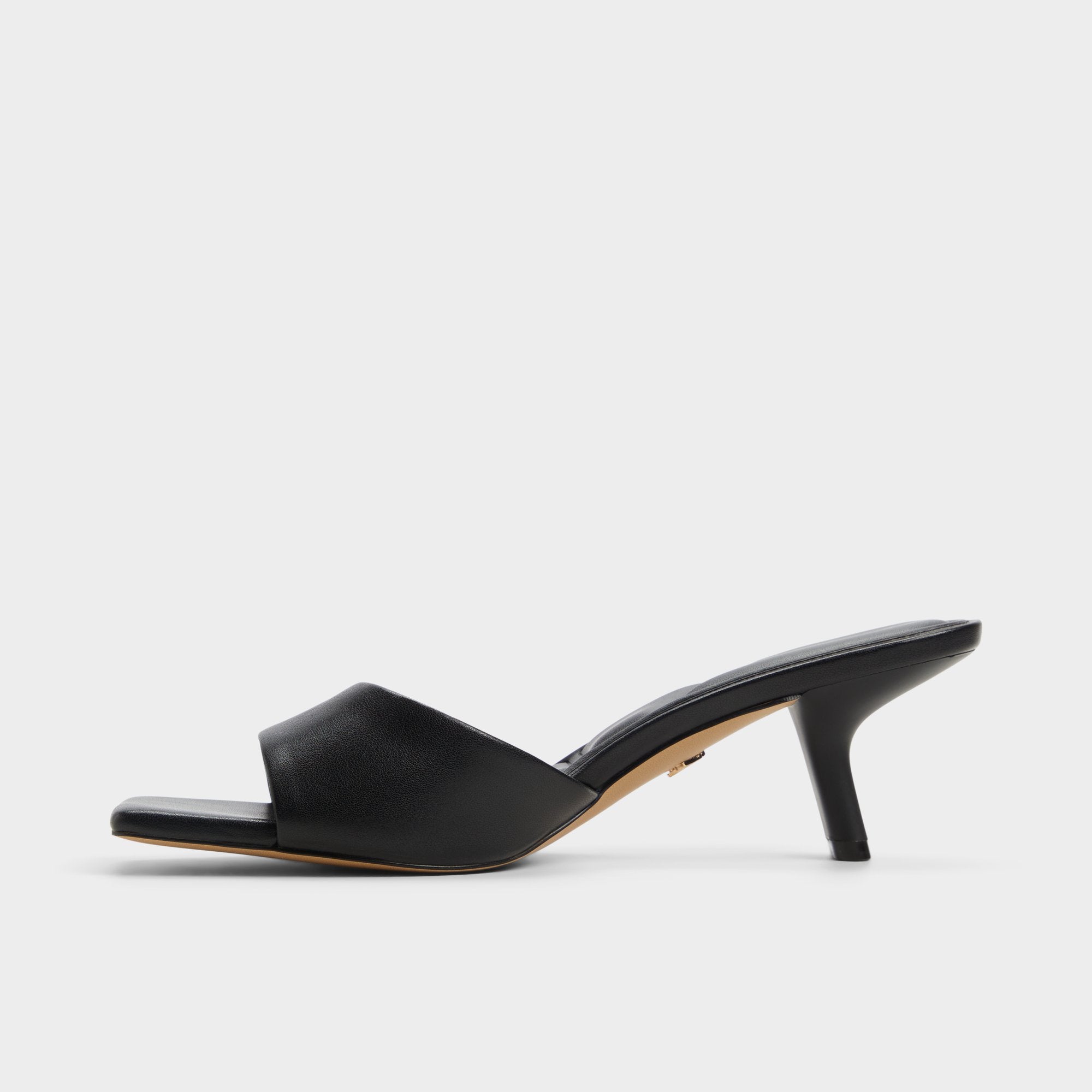 ALDO Enchanting sandales noires talon kitten