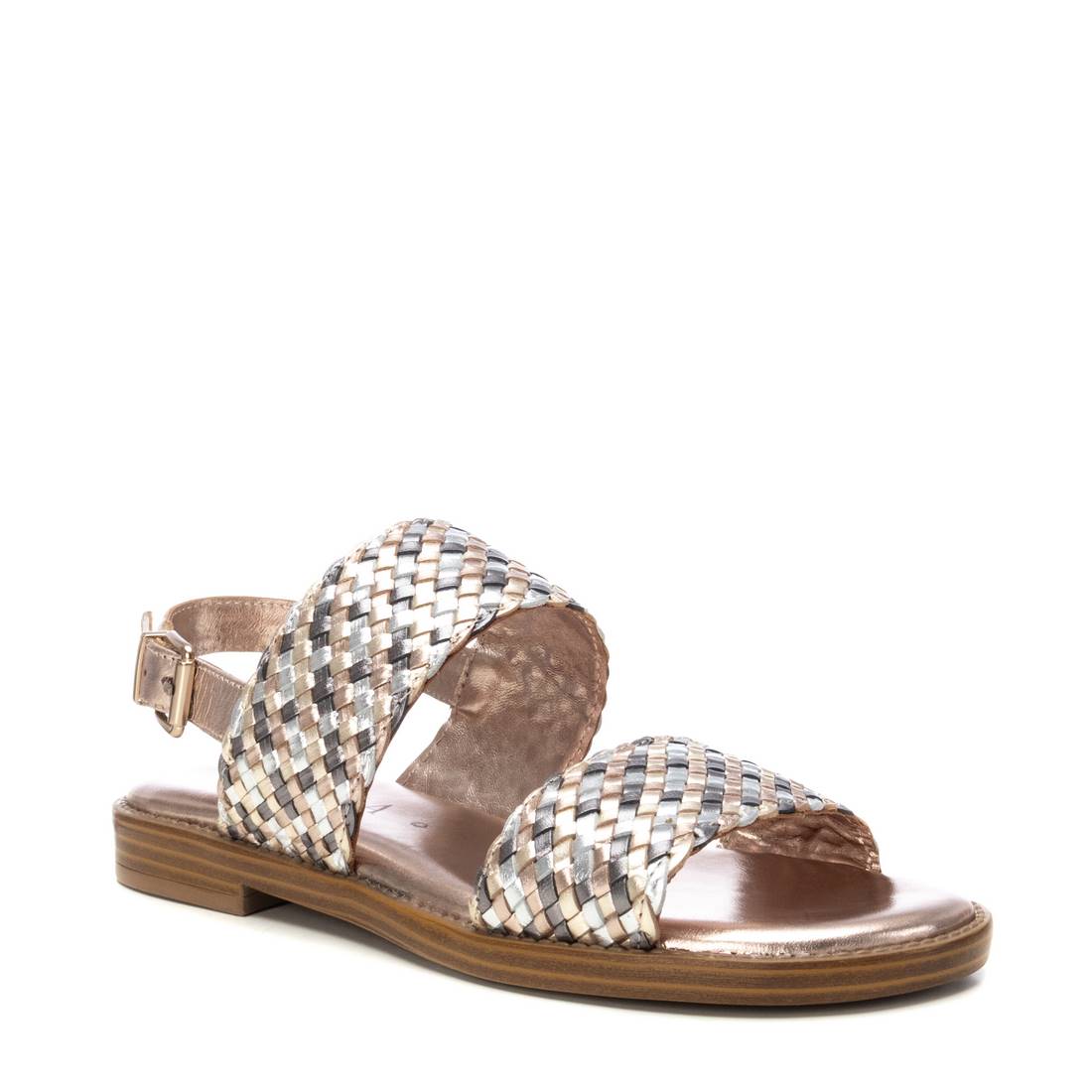 Carmela 16219704 sandale nude cuir plat