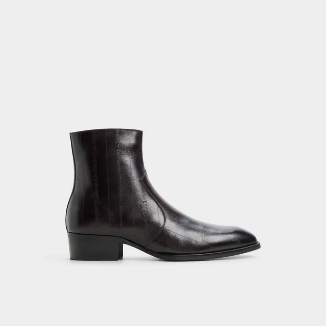 ALDO Chander bottines homme marron texture western