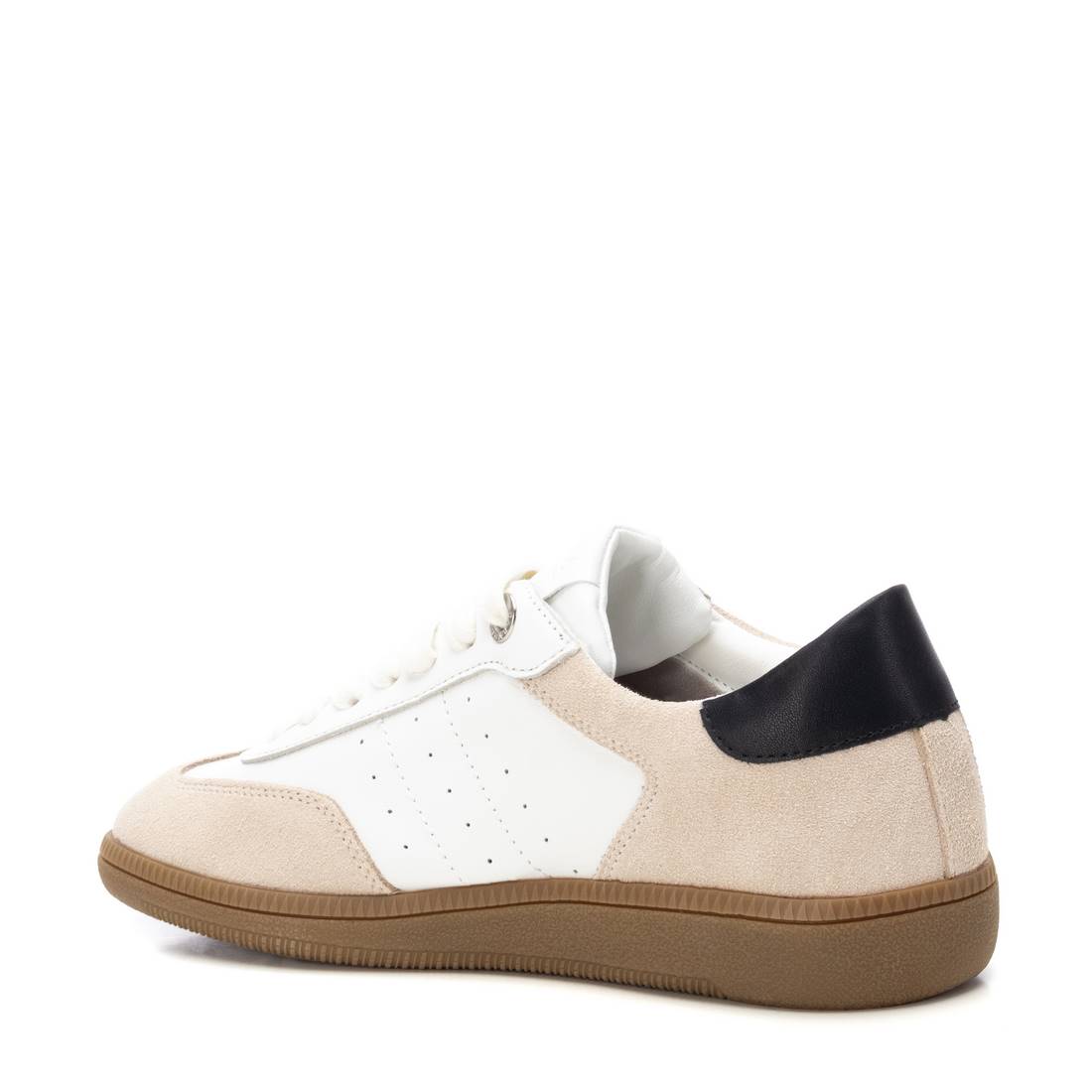 Carmela 16229202 tennis femme blanc cuir à lacets