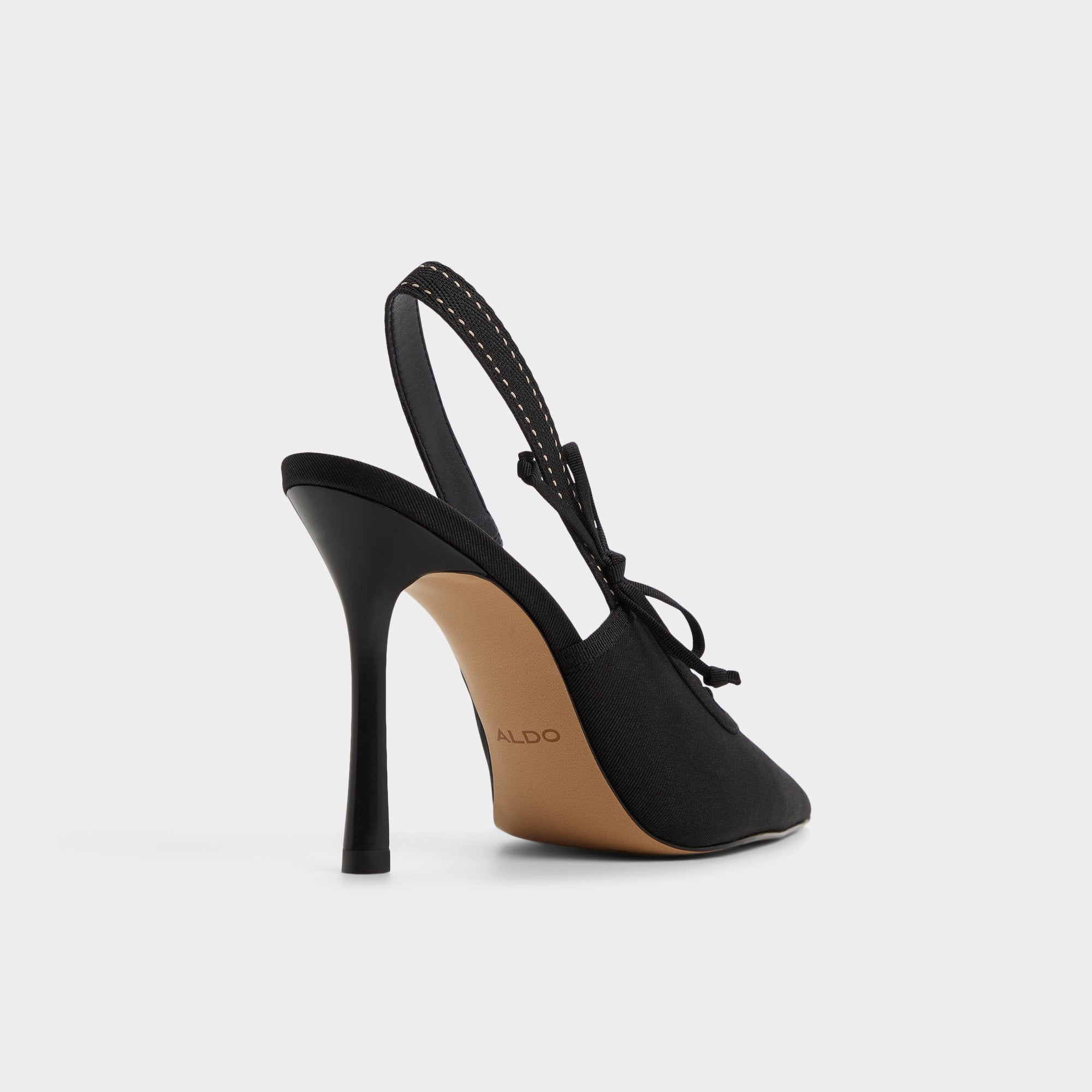 ALDO Hennie bottes noires talon nœud