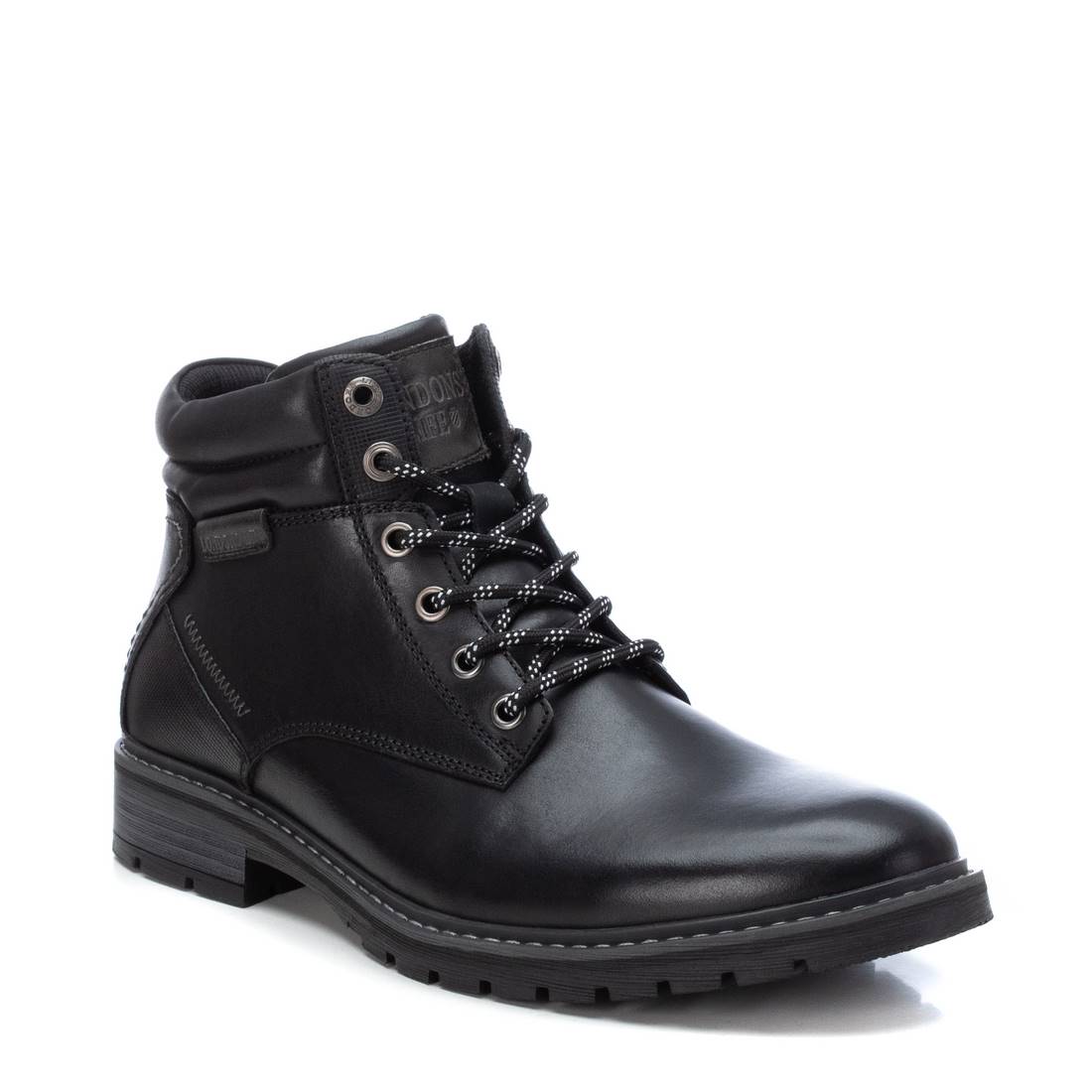 Carmela 16099302 bottine homme cuir noir lacets
