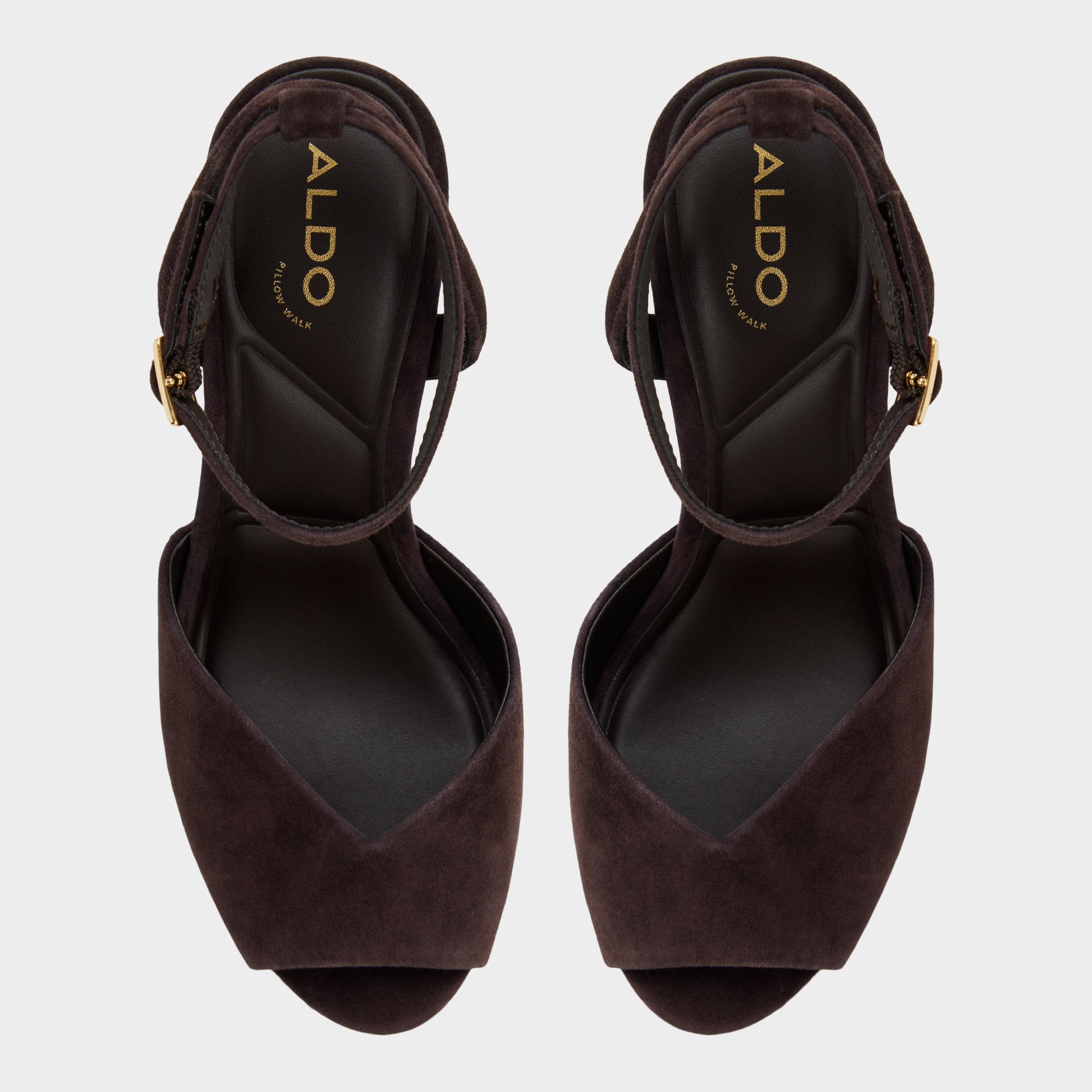 Aldo Monnae escarpins marron talon haut