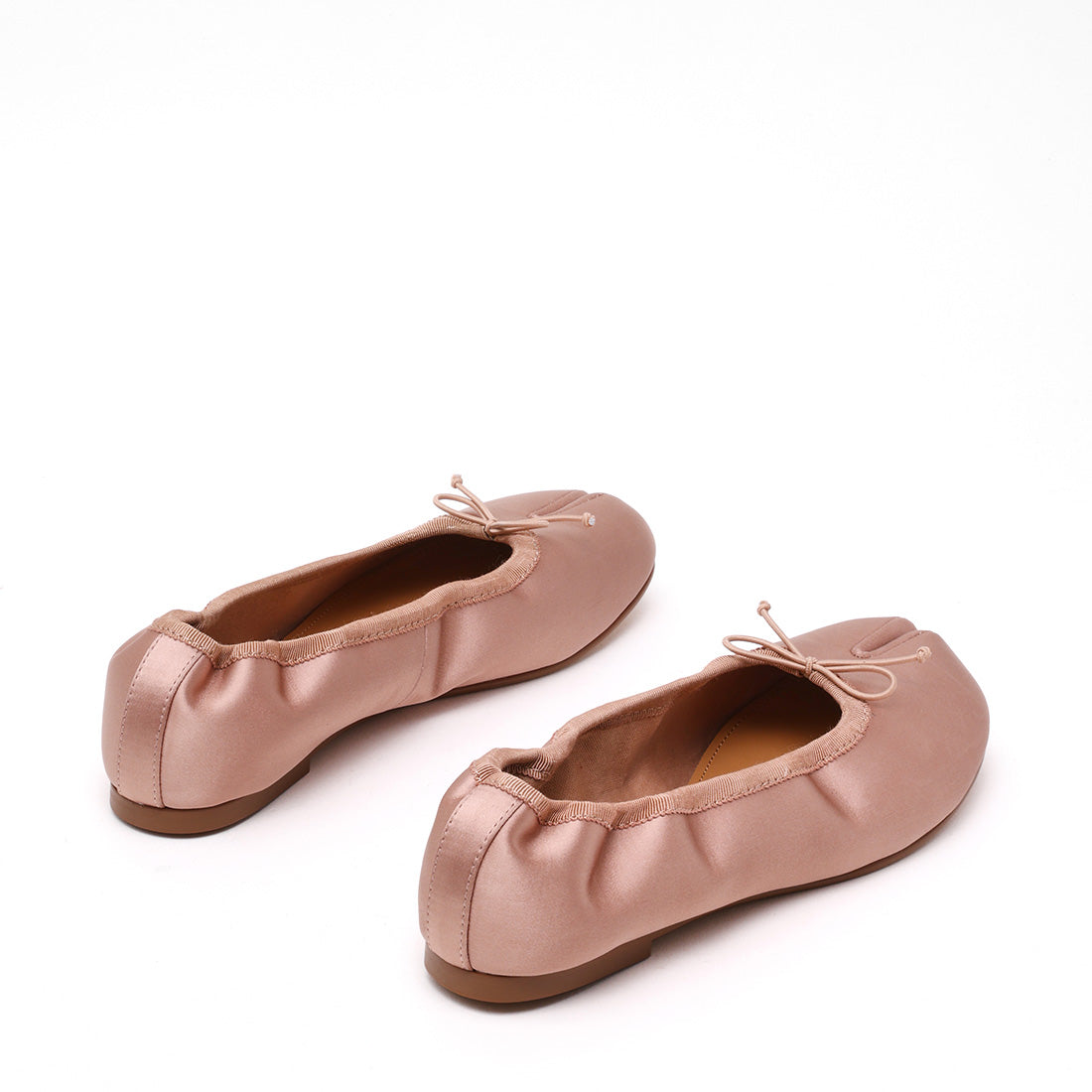 Steve Madden Carin ballerines femme blush satin bout fendu