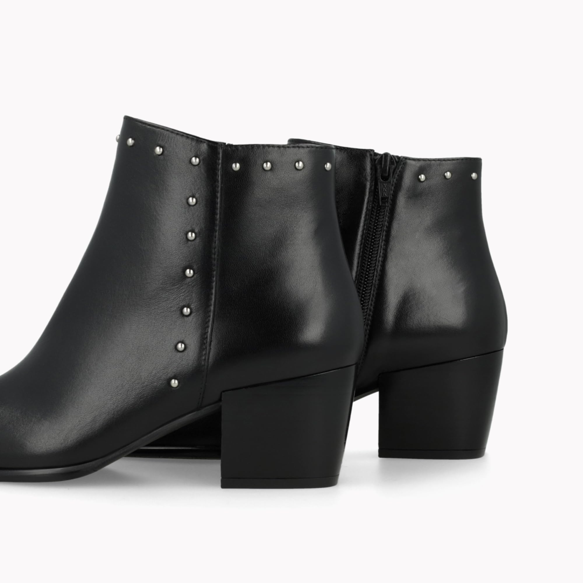 LODI KOL5590 bottines noires cuir talon confort
