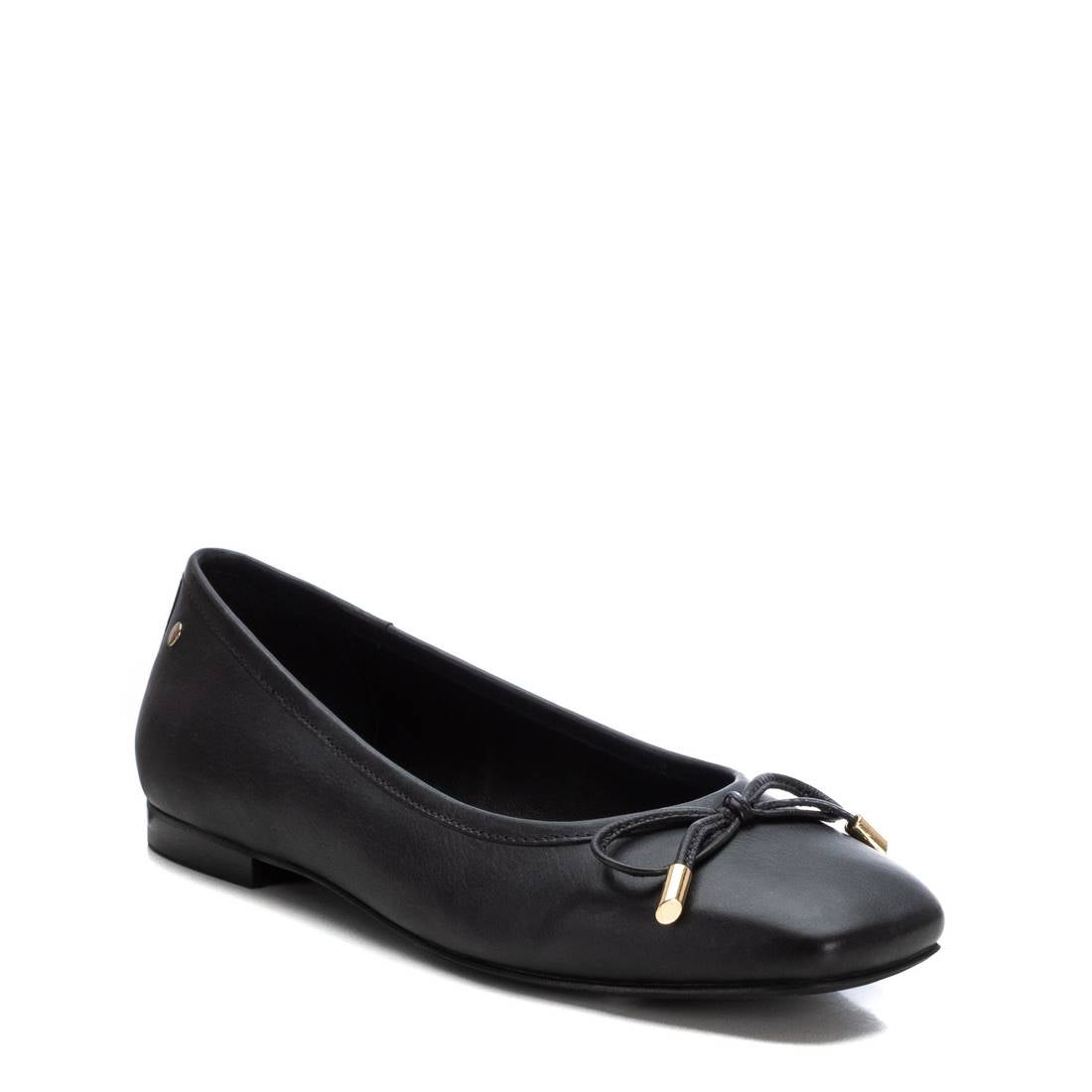 Carmela 16179101 ballerine femme noir cuir plat