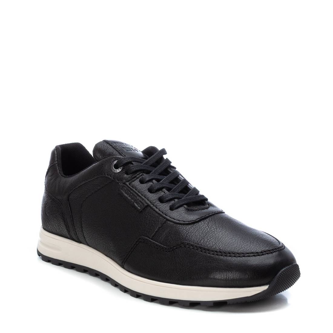 Carmela 16111401 basket cuir noir homme