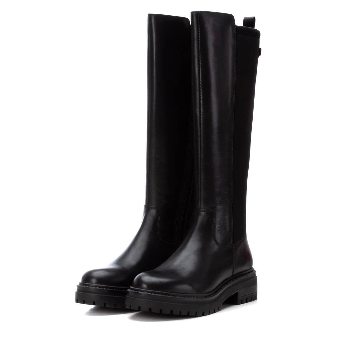 Carmela 16177901 Botte cuir noir motard