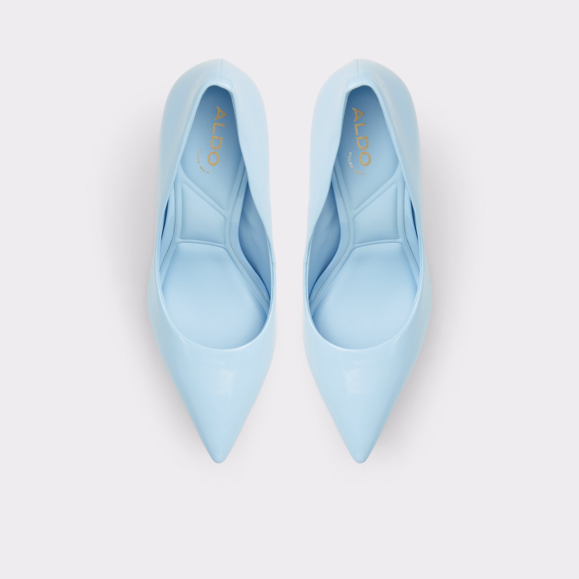 ALDO Stessy 2.0 escarpins cuir bleus talon moyen