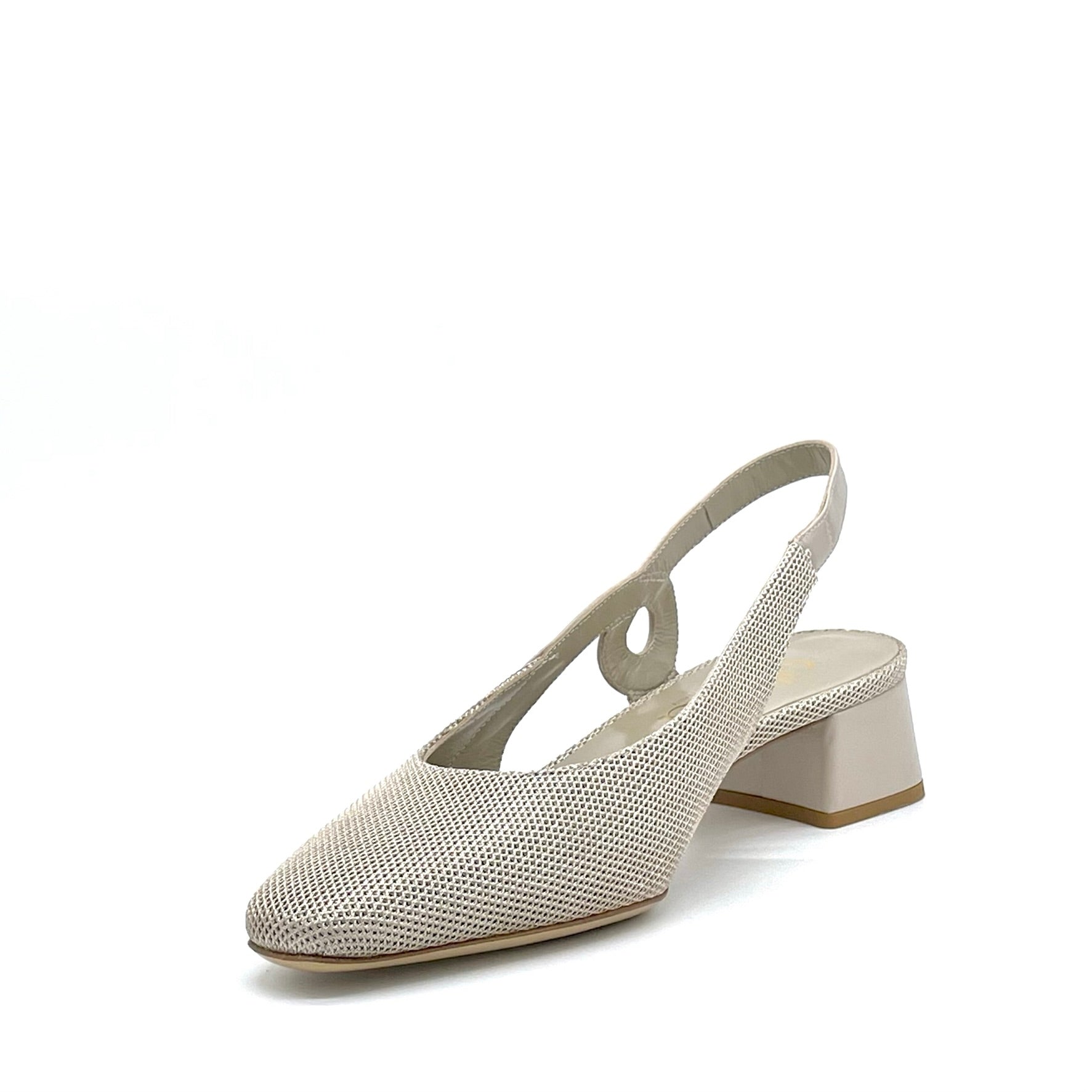 Elata 15121 slingback beige talon 3,5 cm
