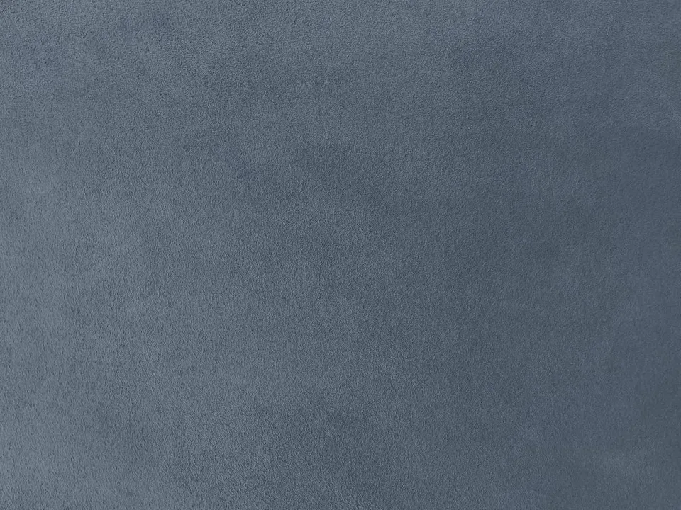Dessine Moi Un Soulier Velours bleu gris échantillon matière