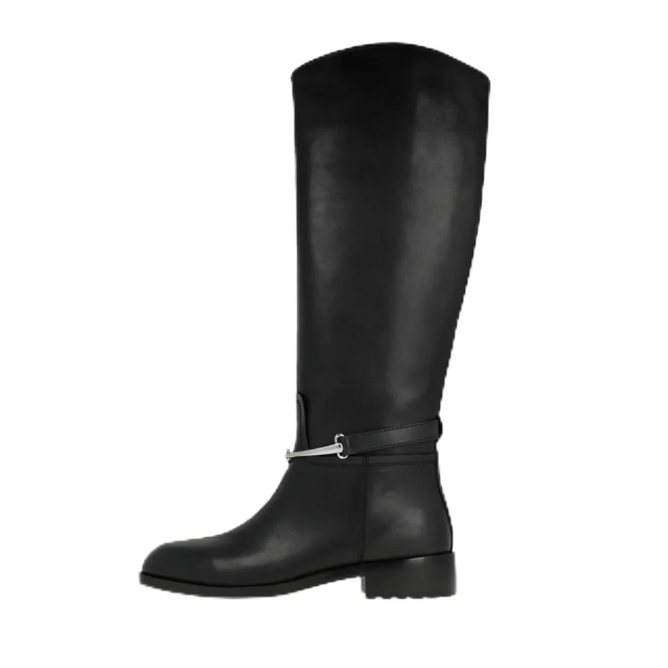 LODI A-FER5640 bottes noires cuir véritable