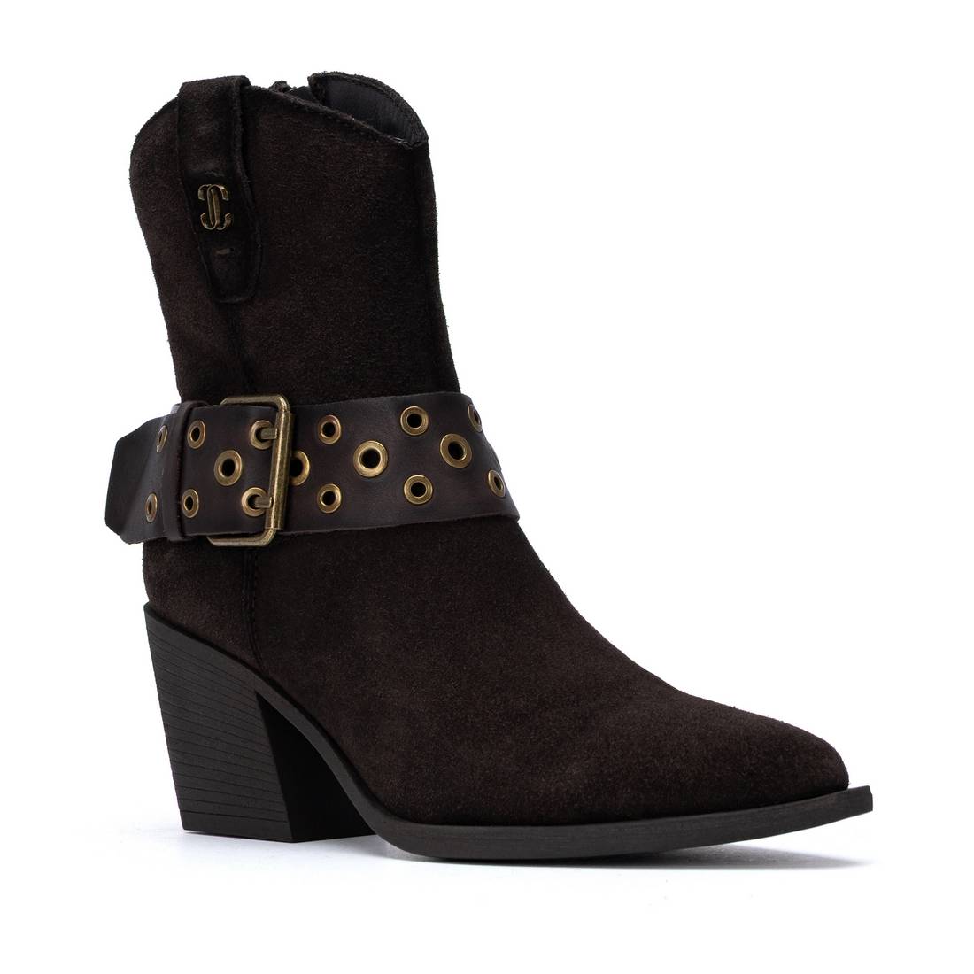 Carmela 16413201 bottine femme cuir marron talon moyen