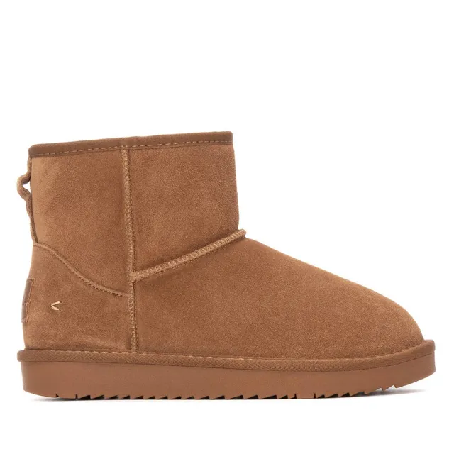 Carmela 16263402 bottine femme camel serraje fourrée