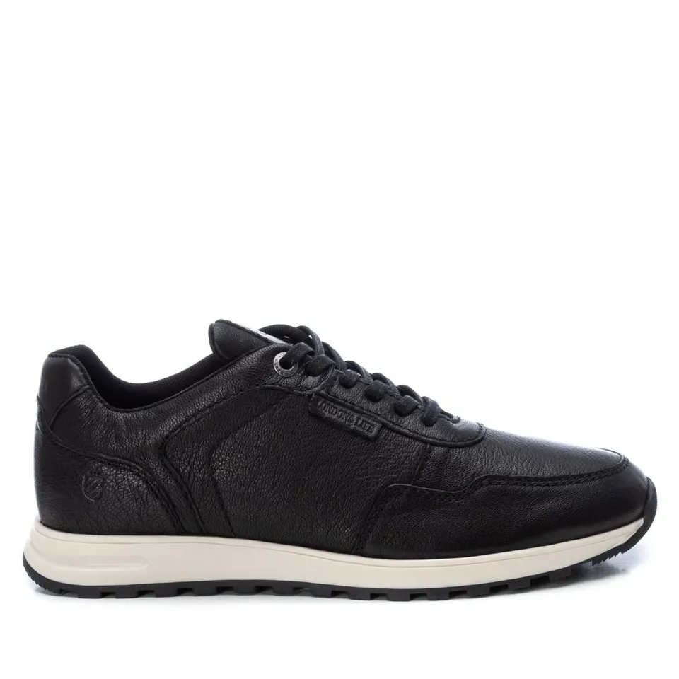 Carmela 16111401 basket cuir noir homme