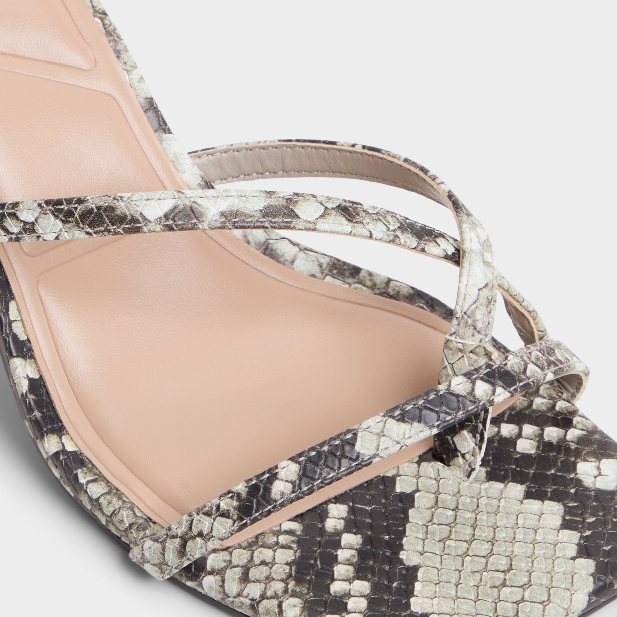 ALDO Calypsa sandales à talons brides blanches