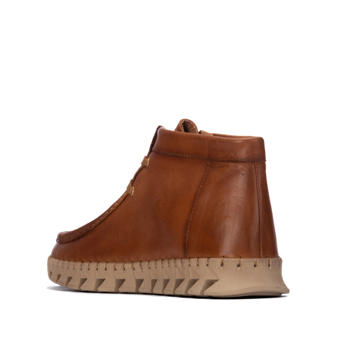 Carmela 16438202 boots femme camel lacets plats